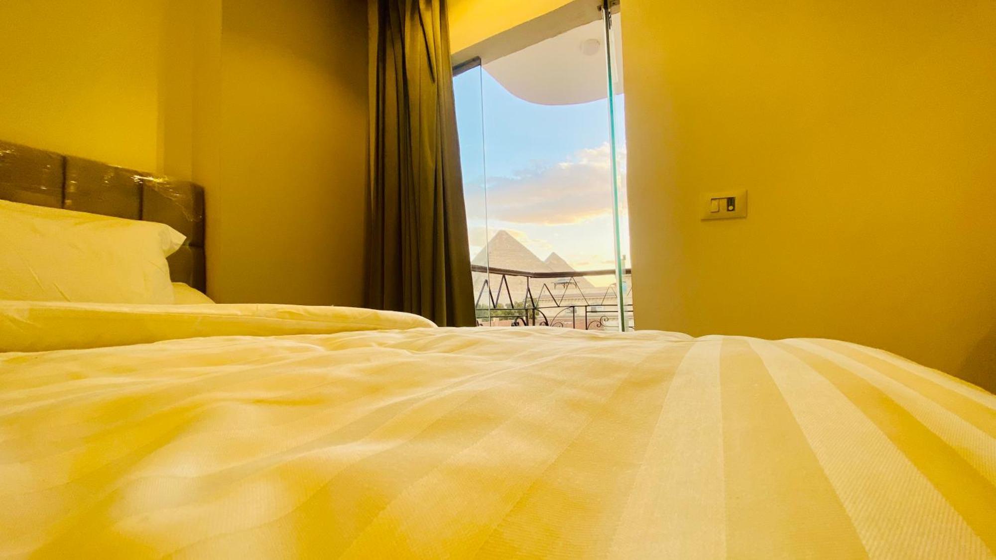 Hotel Oh Pyramids View Kafret el-Gabal Zewnętrze zdjęcie
