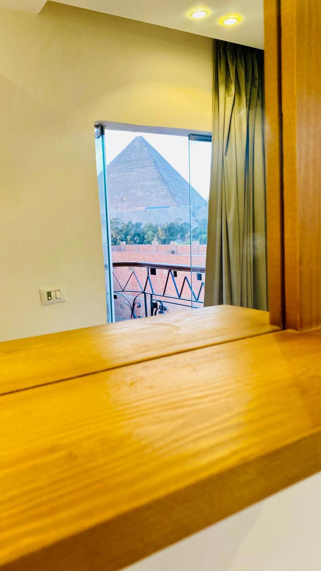 Hotel Oh Pyramids View Kafret el-Gabal Zewnętrze zdjęcie
