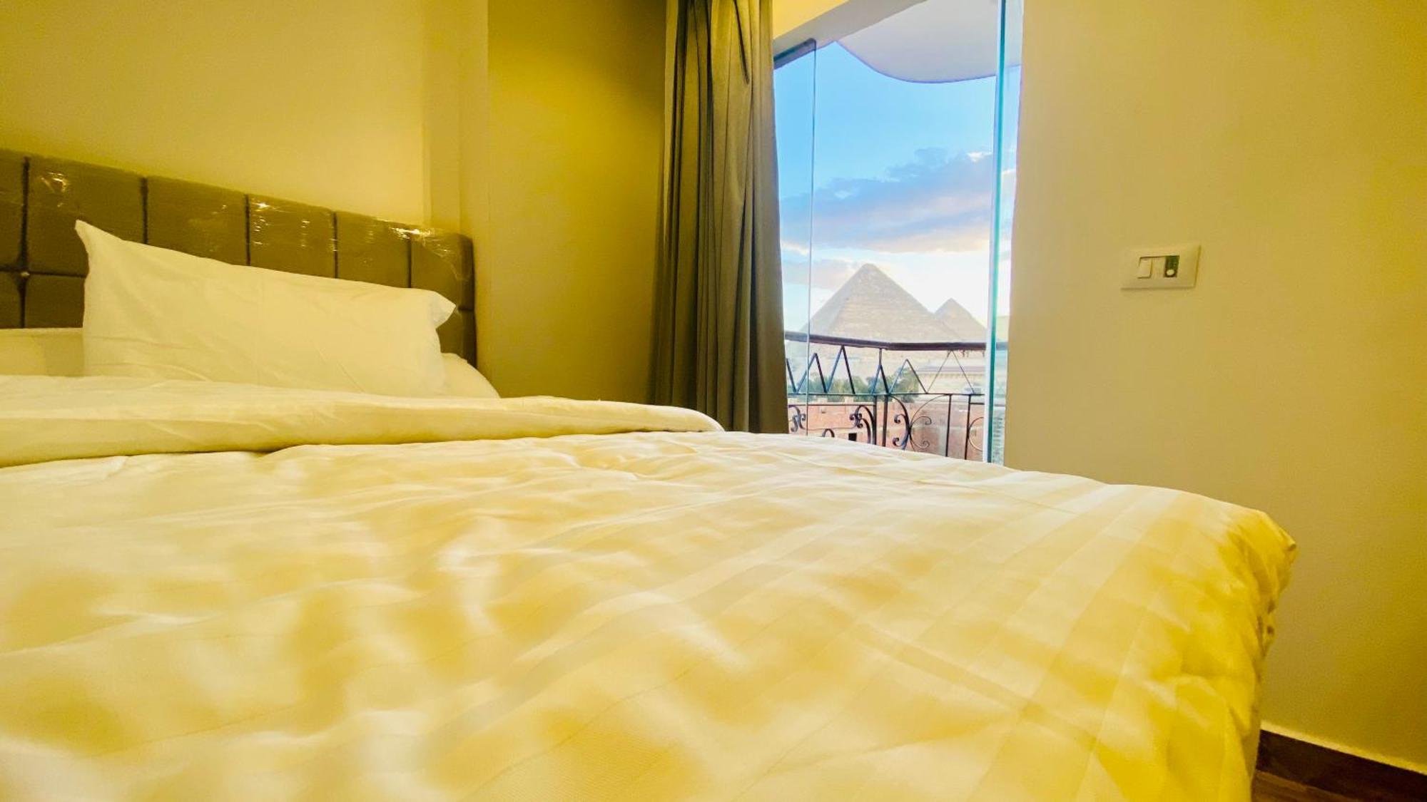 Hotel Oh Pyramids View Kafret el-Gabal Zewnętrze zdjęcie