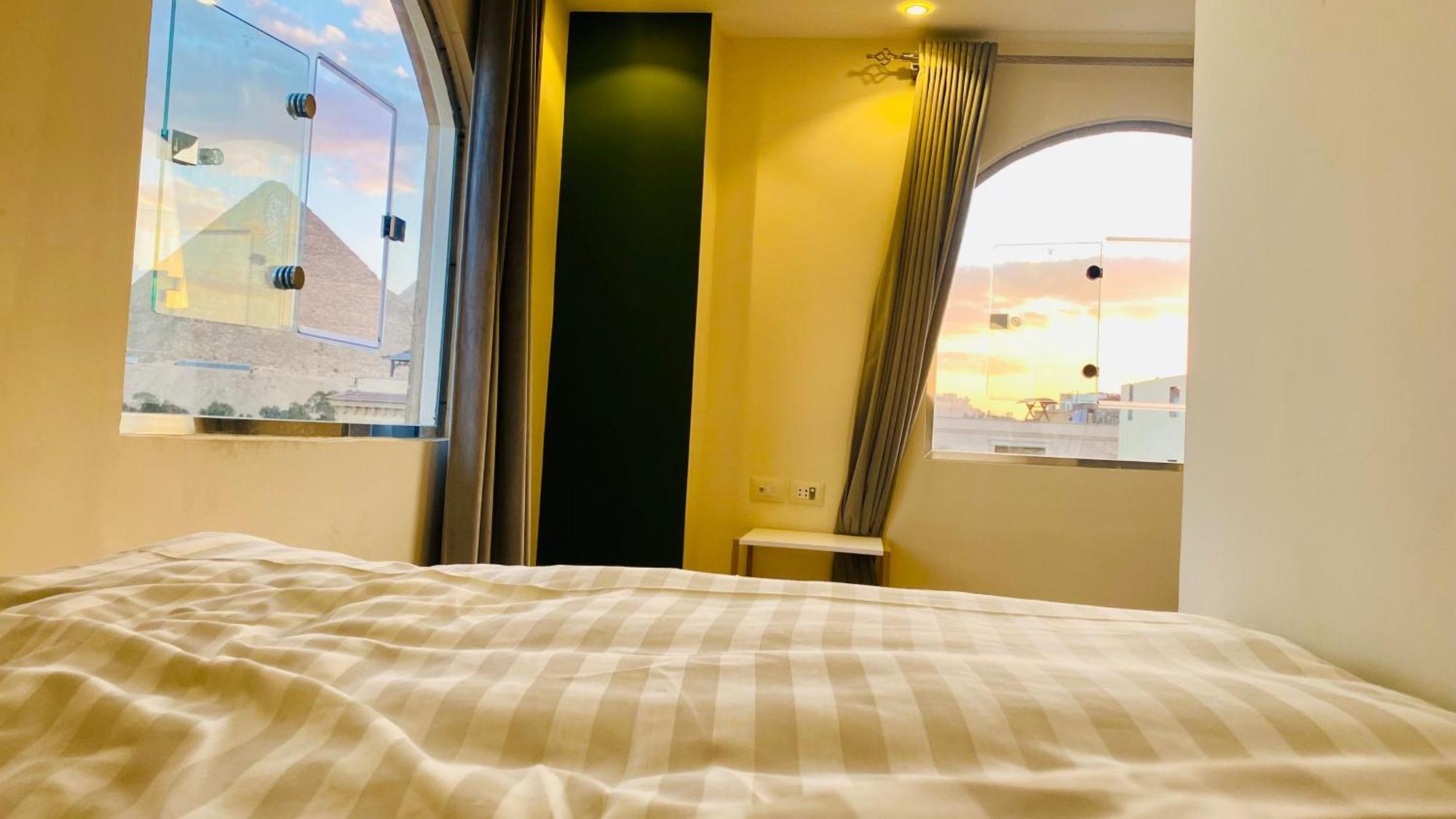 Hotel Oh Pyramids View Kafret el-Gabal Zewnętrze zdjęcie