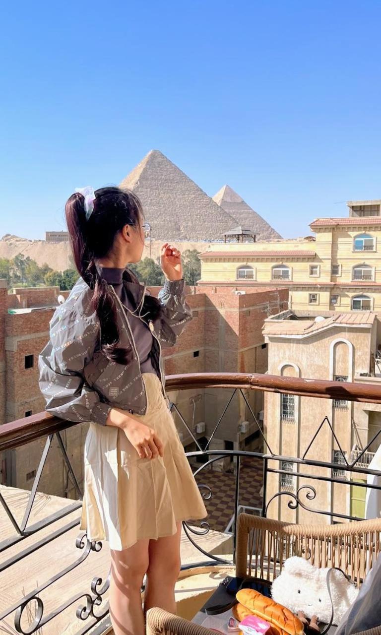 Hotel Oh Pyramids View Kafret el-Gabal Zewnętrze zdjęcie