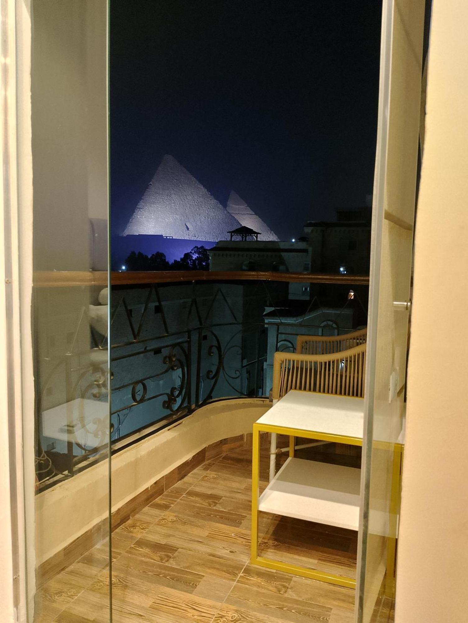 Hotel Oh Pyramids View Kafret el-Gabal Zewnętrze zdjęcie